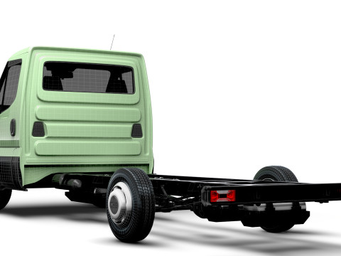 Iveco Daily Single Cab L4-chassis 2026 3D Model