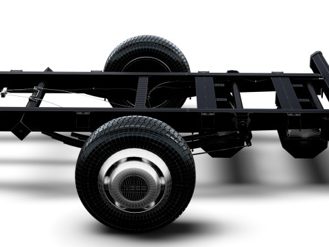 Iveco Daily Single Cab L4-chassis 2026 3D Model