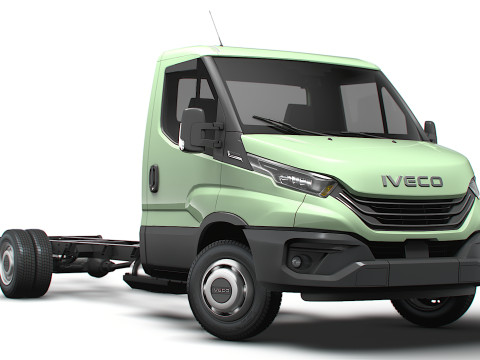 Iveco Daily Tek Kabin L5 Şasi 2026 3D Model