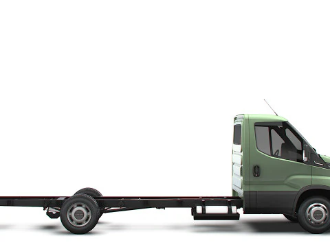 Iveco Daily Single Cab L5 Chassis 2026 3D Model