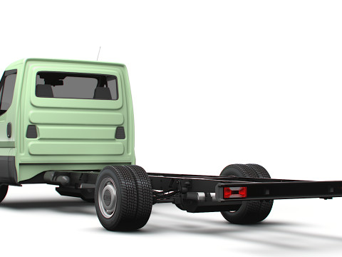 Iveco Daily Cabina Simple L5 Chasis 2026 Modelo 3D