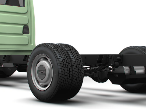 Iveco Daily Cabina Simple L5 Chasis 2026 Modelo 3D