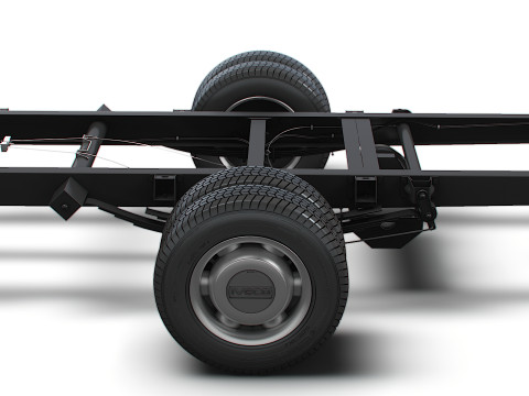 Iveco Daily Cabina Simple L5 Chasis 2026 Modelo 3D