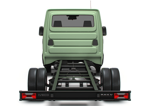 Iveco Daily Cabina Simple L5 Chasis 2026 Modelo 3D