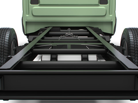 Iveco Daily Cabina Simple L5 Chasis 2026 Modelo 3D