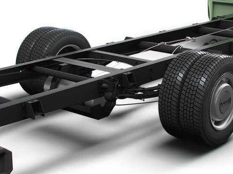 Iveco Daily Cabina Simple L5 Chasis 2026 Modelo 3D