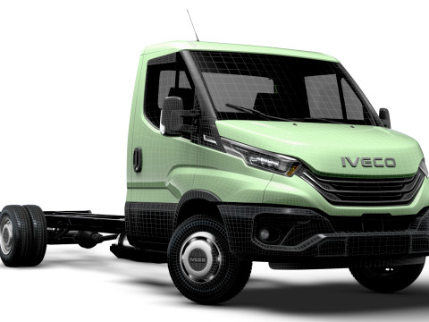 Iveco Daily Cabina Simple L5 Chasis 2026 Modelo 3D