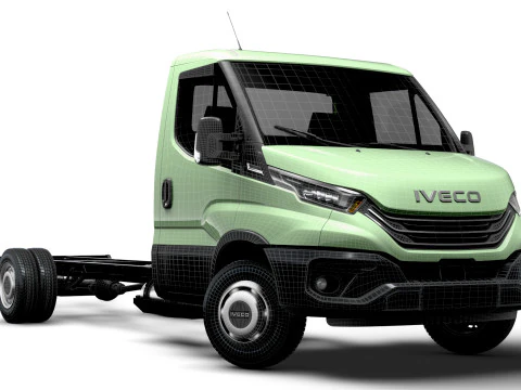 Iveco Daily Single Cab L5 Chassis 2026 3D Model