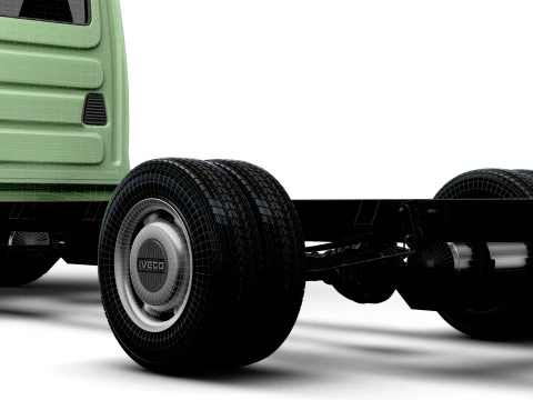 Iveco Daily Single Cab L5 Chassis 2026 3D Model