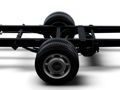 Iveco Daily Cabina Simple L5 Chasis 2026 Modelo 3D