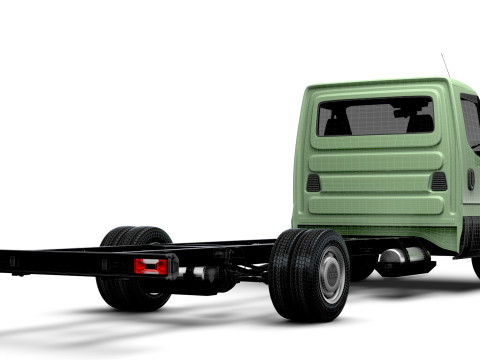 Iveco Daily Cabina Simple L5 Chasis 2026 Modelo 3D