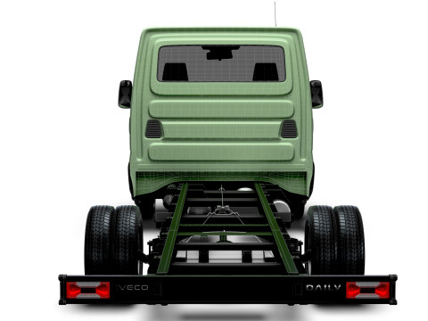 Iveco Daily Cabina Simple L5 Chasis 2026 Modelo 3D