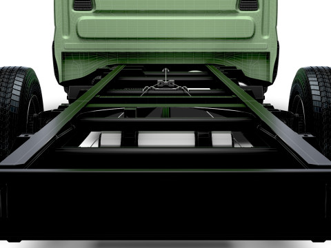 Iveco Daily Cabina Simple L5 Chasis 2026 Modelo 3D