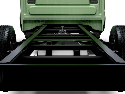 Iveco Daily Single Cab L5 Chassis 2026 3D Model