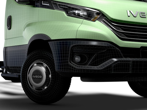 Iveco Daily Cabina Simple L5 Chasis 2026 Modelo 3D