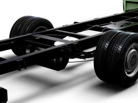 Iveco Daily Cabina Simple L5 Chasis 2026 Modelo 3D