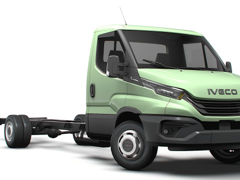 Iveco Daily Tek Kabin L6 Şasi 2026 3D Model