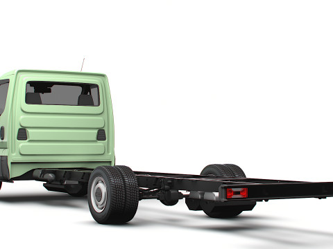 Iveco Daily Cabina Simple L6 Chasis 2026 Modelo 3D