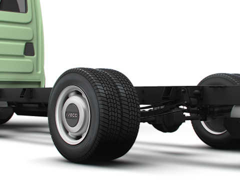 Iveco Daily Cabina Simple L6 Chasis 2026 Modelo 3D