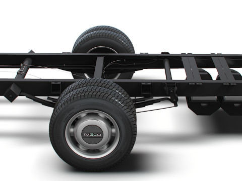 Iveco Daily Cabina Simple L6 Chasis 2026 Modelo 3D