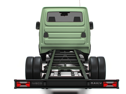 Iveco Daily Cabina Simple L6 Chasis 2026 Modelo 3D