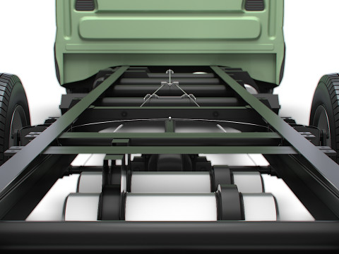 Iveco Daily Cabina Simple L6 Chasis 2026 Modelo 3D