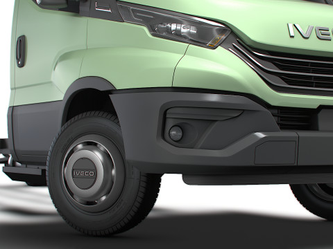 Iveco Daily Cabina Simple L6 Chasis 2026 Modelo 3D