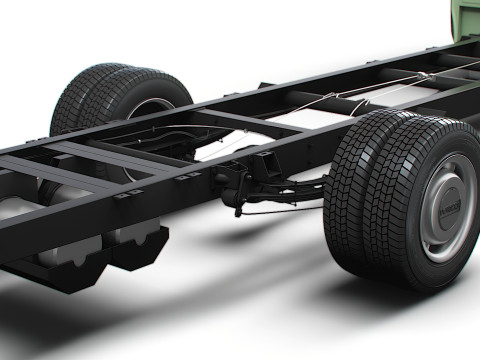 Iveco Daily Cabina Simple L6 Chasis 2026 Modelo 3D