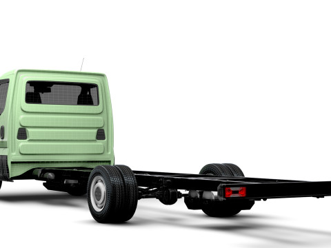 Iveco Daily Cabina Simple L6 Chasis 2026 Modelo 3D