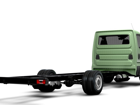 Iveco Daily Cabina Simple L6 Chasis 2026 Modelo 3D