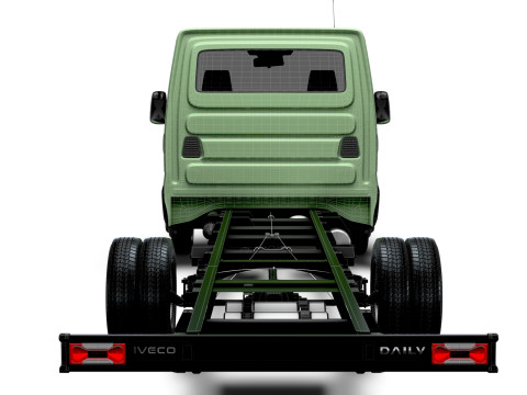 Iveco Daily Cabina Simple L6 Chasis 2026 Modelo 3D
