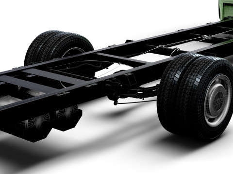 Iveco Daily Cabina Simple L6 Chasis 2026 Modelo 3D