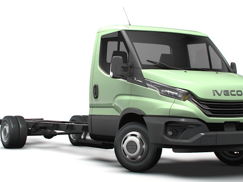 Iveco Daily Tek Kabin L7 Şasi 2026 3D Model