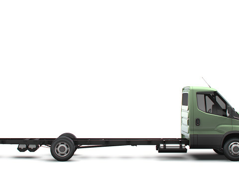 Iveco Daily Cabina Simple L7 Chasis 2026 Modelo 3D