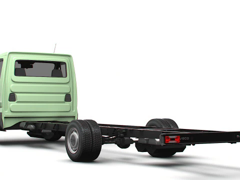 Iveco Daily Single Cab L7 Chassis 2026 3D Model