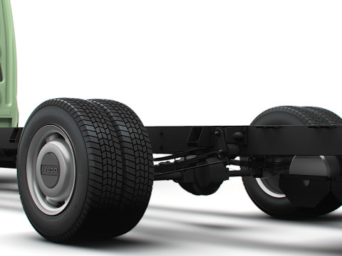 Iveco Daily Cabina Simple L7 Chasis 2026 Modelo 3D