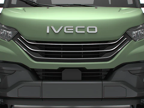 Iveco Daily Single Cab L7 Chassis 2026 3D Model