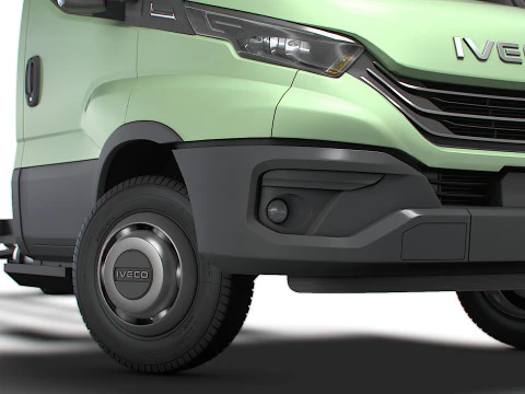 Iveco Daily Single Cab L7 Chassis 2026 3D Model