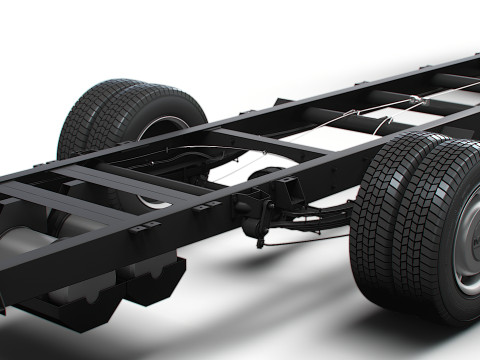 Iveco Daily Cabina Simple L7 Chasis 2026 Modelo 3D