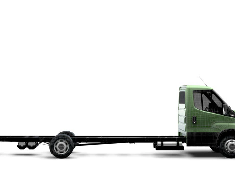 Iveco Daily Single Cab L7 Chassis 2026 3D Model