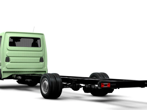 Iveco Daily Single Cab L7 Chassis 2026 3D Model