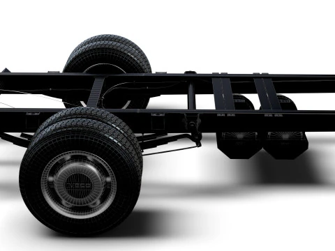 Iveco Daily Single Cab L7 Chassis 2026 3D Model