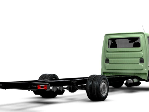 Iveco Daily Single Cab L7 Chassis 2026 3D Model