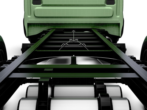 Iveco Daily Cabina Simple L7 Chasis 2026 Modelo 3D