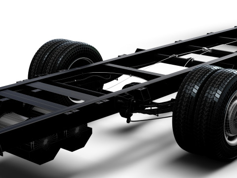 Iveco Daily Cabina Simple L7 Chasis 2026 Modelo 3D