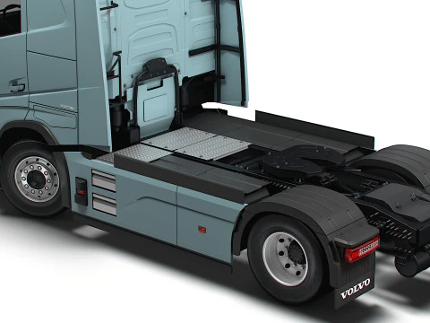 Volvo FH Aero Electric 4x2 Tractor 2026 3D Model