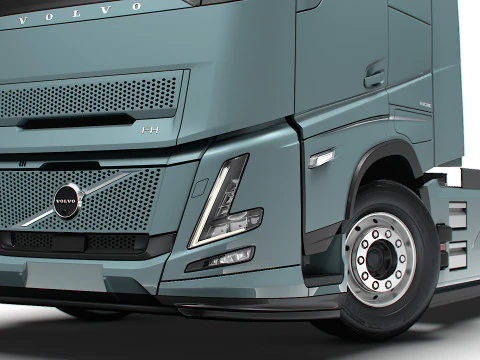 Volvo FH Aero Electric 4x2 Tractor 2026 3D Model