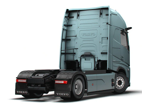 Volvo FH Aero Electric 4x2 Tractor 2026 3D Model