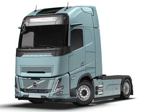 Volvo FH Aero Electric 4x2 Tractor 2026 3D Model