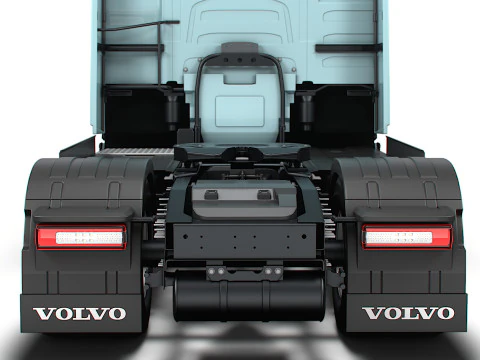 Volvo FH Aero Electric 4x2 Tractor 2026 3D Model